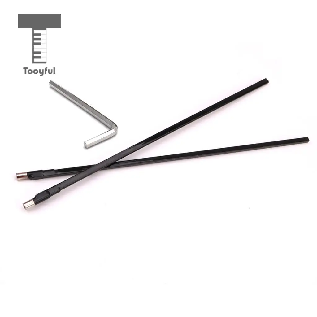 Tooyful 9mm Two Way Two Course Truss Rod Guitar Adjustment Tool for Guitar Repair with Wrench