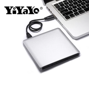 

YiYaYo USB 3.0 Bluray Drive External Optical BD-ROM DVD-ROM 3D Player CD/DVD RW Burner Read Laptop for Windows 10/7/8