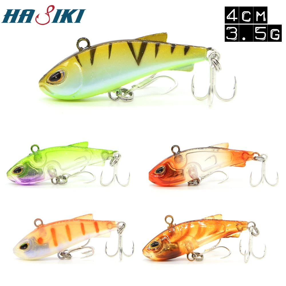 Hesiki Mini VIB рыболовные приманки 40 мм 3 5 г жесткая искусственная плавающая твердая