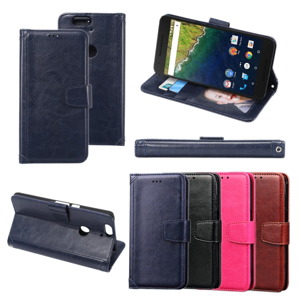 Luxury Flip Wallet Case For HUAWEI Google Nexus 6p 6 P 5.7inch PU Leather Folio Stand Phone Cover Shell with Card Holder |
