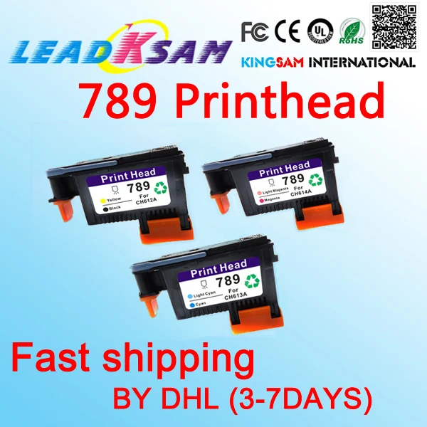 

Fastshipping printhead compatible for hp789 print head L25500 25500 CH612A CH613A CH614A