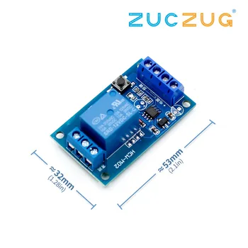 

12V Bond Bistable Relay Module Car Modification Switch One Key Start and Stop the Self-Locking