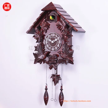 

Cuckoo wooden clock ,wood sculpture handmade clock, crafts clock ,birthday party decorations kids
