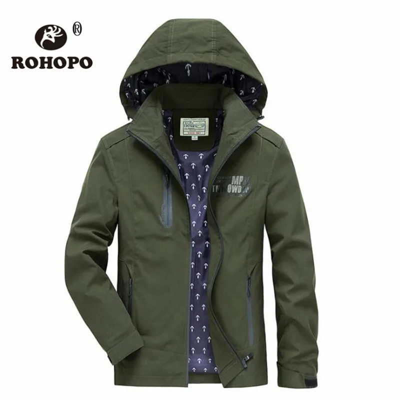 Quick Dry Windbreaker Jacket Man Black Gray Casual Korean Style Waterproof Jackets 2019 Autumn Male Outwear Coat Soft Shell Man