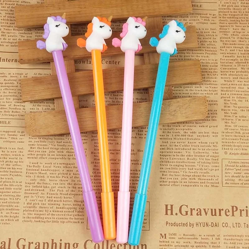 

Cute Sweet Dream Unicorn Signature Gel Pen Escolar Papelaria School Office Supply Promotional Gift