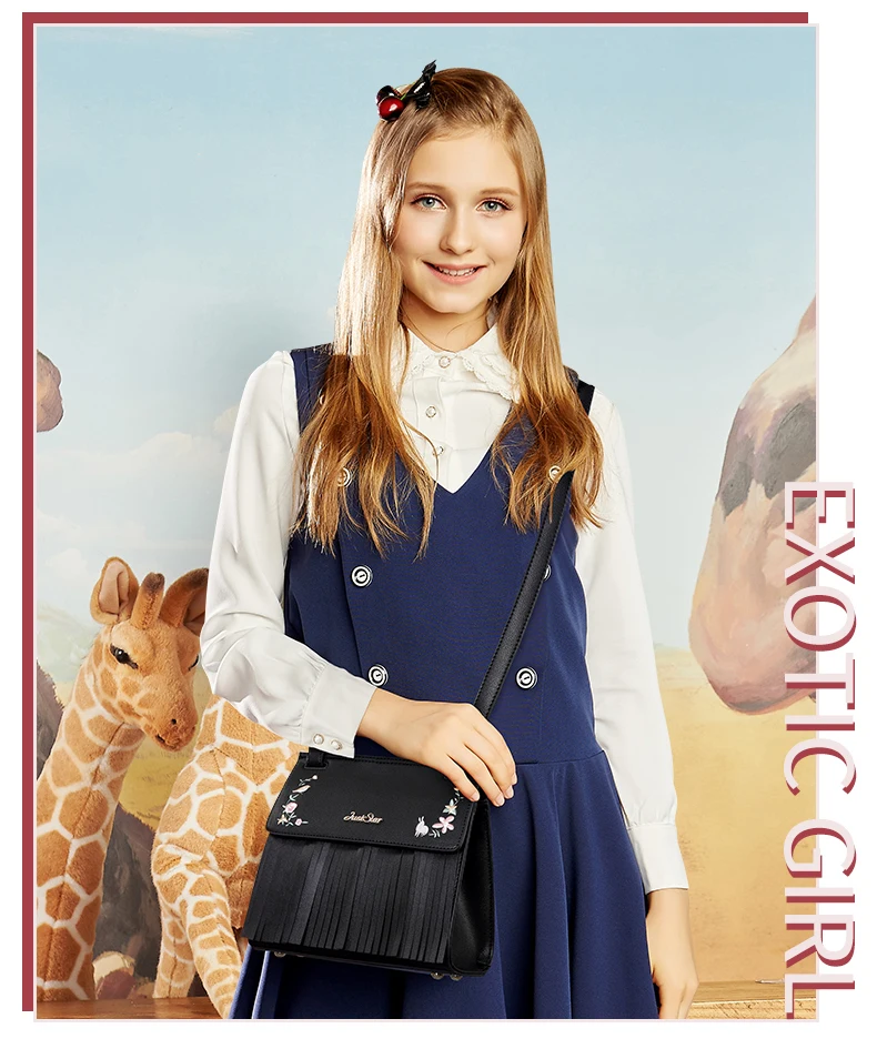Just star women leather crossobody bag 4
