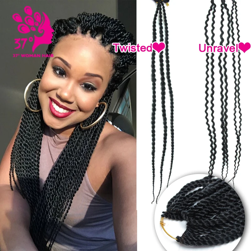Twist Crochet Braid Hair 18 70g/pack Freetress Crochet Braid Marley...