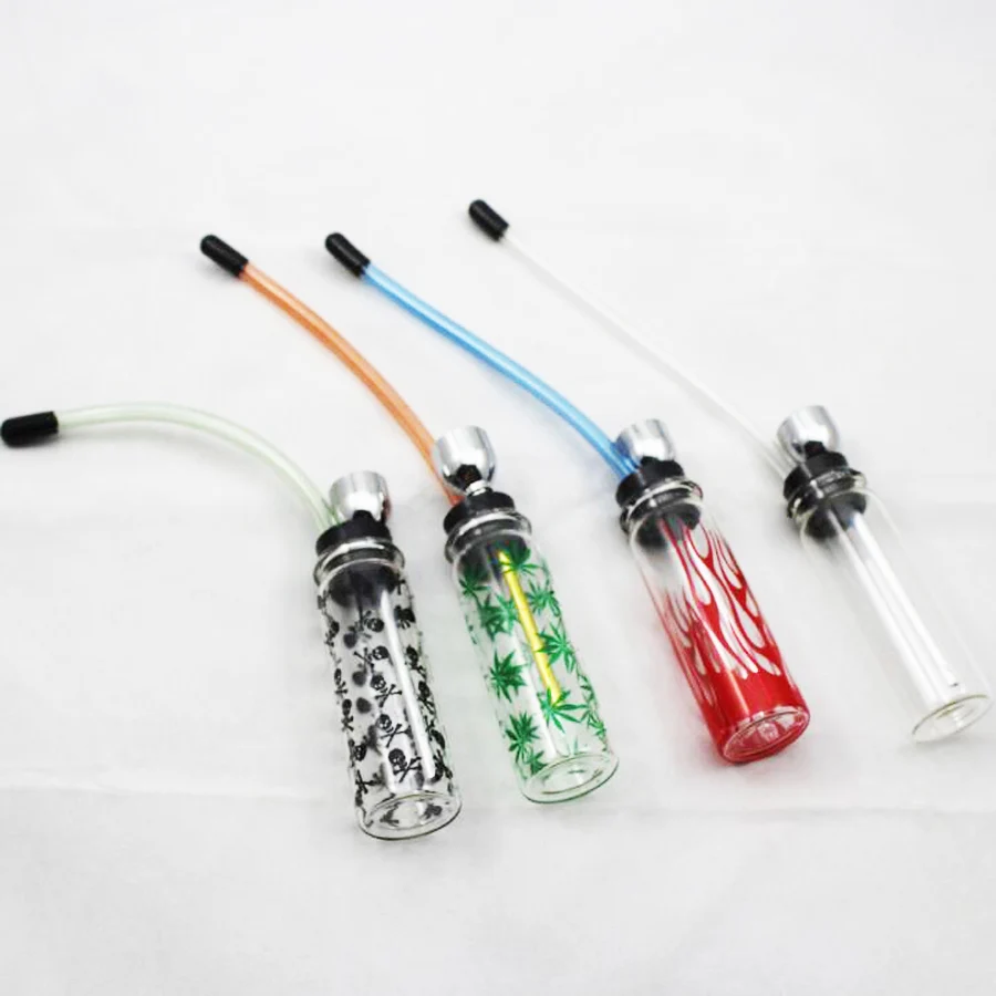 Cool Water Smoking Pipe Arab Metal Mini Small Glass Shisha Hookah