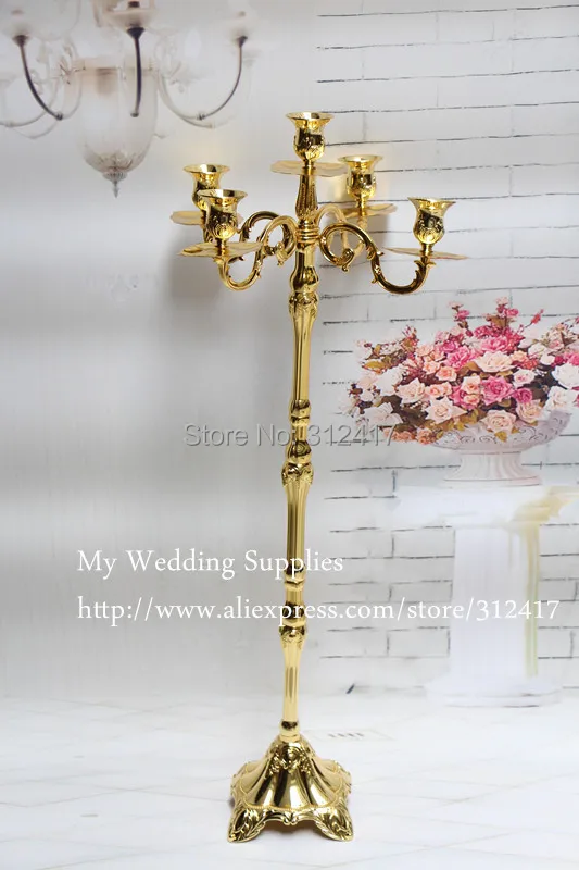 Online get cheap gold candelabra centerpieces aliexpress.com ... Ideas Bronce Candelabros