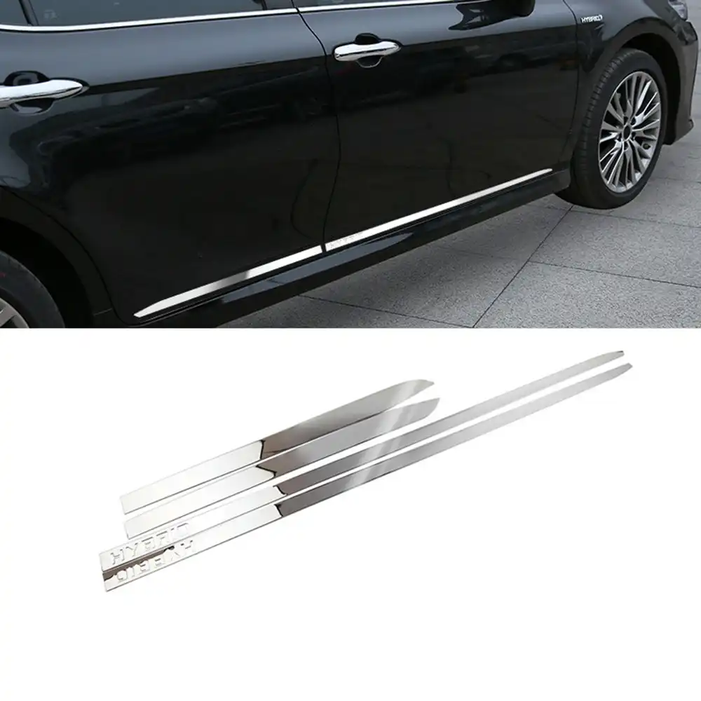 Toyota Camry Accessories >> Imtfoo Hybrid Stainless Steel Door Side Panel Molding Garnish For 2018 2019 Toyota Camry Accessories Car Styling Toyota Camry Accessories >> Imtfoo Hybrid Stainless Steel Door Side Panel Molding Garnish For 2018 2019 Toyota Camry Accessories Car Styling
