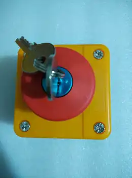 

660V Red Sign Emergency Stop Push Button Switch & Key