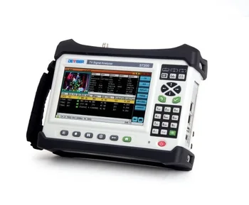 

DEVISER Digital & Analog TV Signal Analyzer DVB-C/C2 DVB-T/T2 DVB-S/S2 Satellite Analysis Meter S7200 ( ATSC and ISDB-Tb Option)