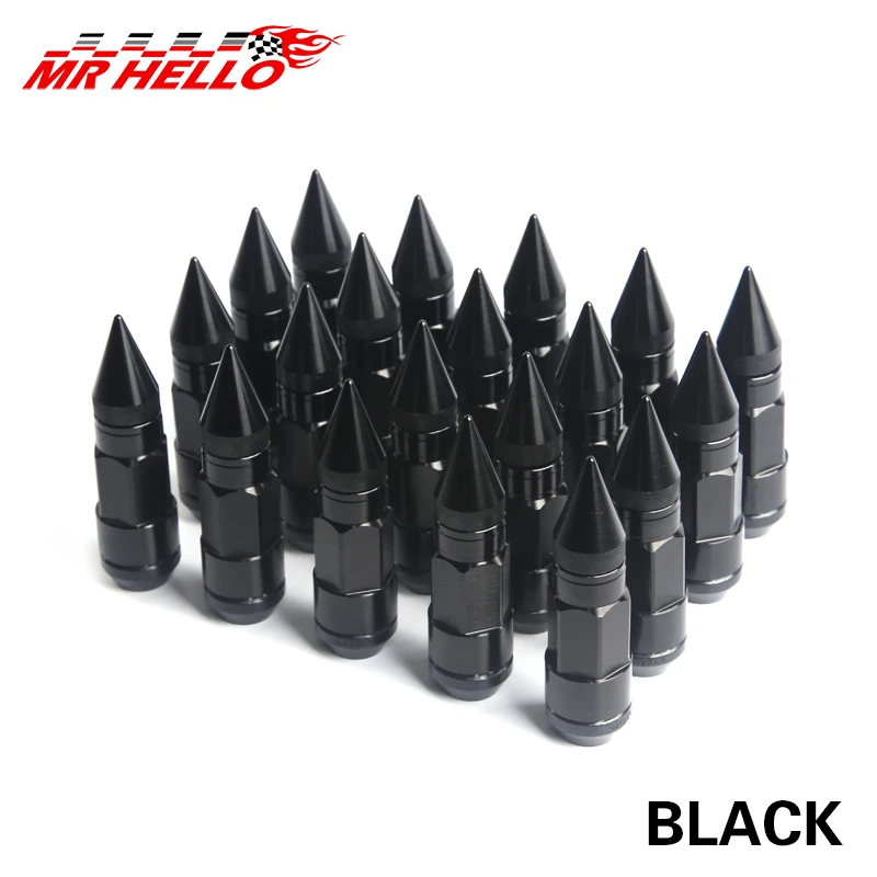 Автостайлинг mrhello колесные гайки M12X1.5/M12X1.25 гоночная композитная гайка Антивор
