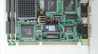original Vivitar industrial font b motherboard b font HS5X86HVGA Ver 1 6 half length plate 486