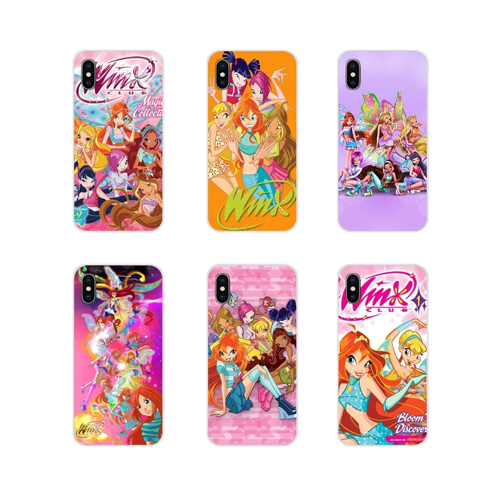 

For Huawei P Smart Mate Honor 7A 7C 8C 8X 9 P10 P20 Lite Pro Plus Winx Club Accessories Phone Cases Covers