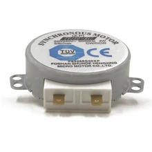 AC 220-240V 4W 6 об/мин диаметром 48 мм синхронный микро двигатель для нагнетатель теплого воздуха 50/60Hz CW/CCW TYJ50-8A7 микроволновая печь мотор лотка
