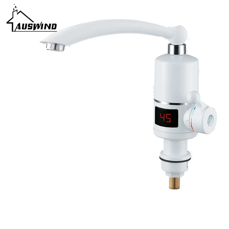 Us 25 69 40 Off Kitchen Faucet Tankless Water Heater Basin Taps Electric Instant Hot Water Tap Fast Heater Sink 3000w Eu Plug Deck Mount Hq89 In