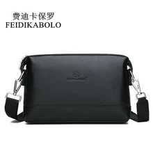 FEIDIKABOLO новые сумки на плечо из натуральной кожи, мужская сумка-мессенджер, рекламная маленькая сумка через плечо, деловая мужская сумка, многофункциональная