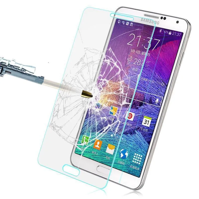 Закаленное Стекло Экран протектор для samsung Galaxy A5 (5 0 '') 2015 версия 26 мм с уровнем