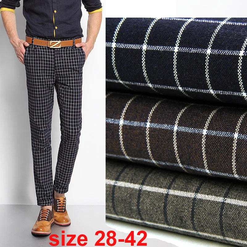 Online Get Cheap Mens Tartan Trousers -Aliexpress.com