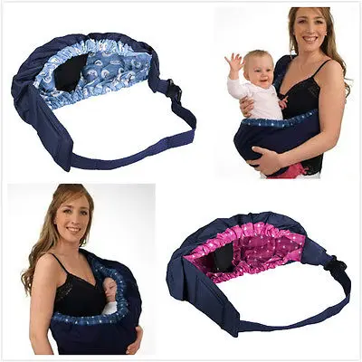 

INFANT NEWBORN BAG CRADLE SLING WRAP STRETCHY NURSING PAPOOSE POUCH