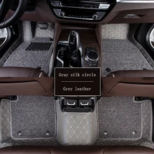 WLMWL автомобильные коврики для peugeot все модели 206 307 407 207 2008 3008 508 301 406 308 208 аксессуары Автомобильные ковер покрытия