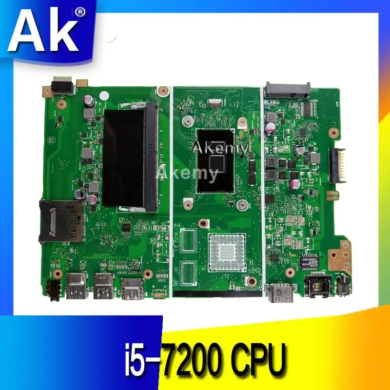 AK X441UA материнская плата с 4G ram i5-7200 для ASUS X441UV X441U F441U A441U X441UR материнская плата для ноутбука тест ОК