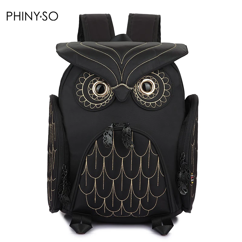 

2018 Newest Fashion Unisex backpack women owl backpacks big size bag Brands Mochila Sac A Dos men school bags