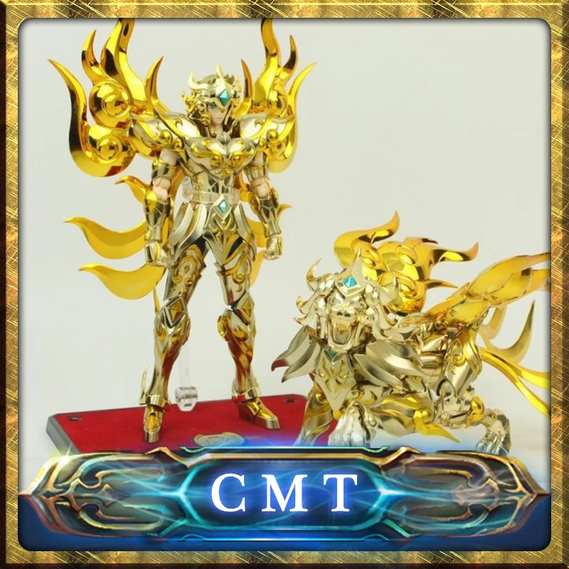 CMT Insotck Теперь MetalClub EX Бог Лев Aiolia Saint Seiya металл броня Миф Ткань Золото Ex