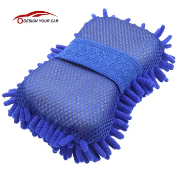 

Hot New Microfiber Chenille Anthozoan Car Cleaning Sponge Towel Cloth Car Wash Gloves Car Washer Supplies