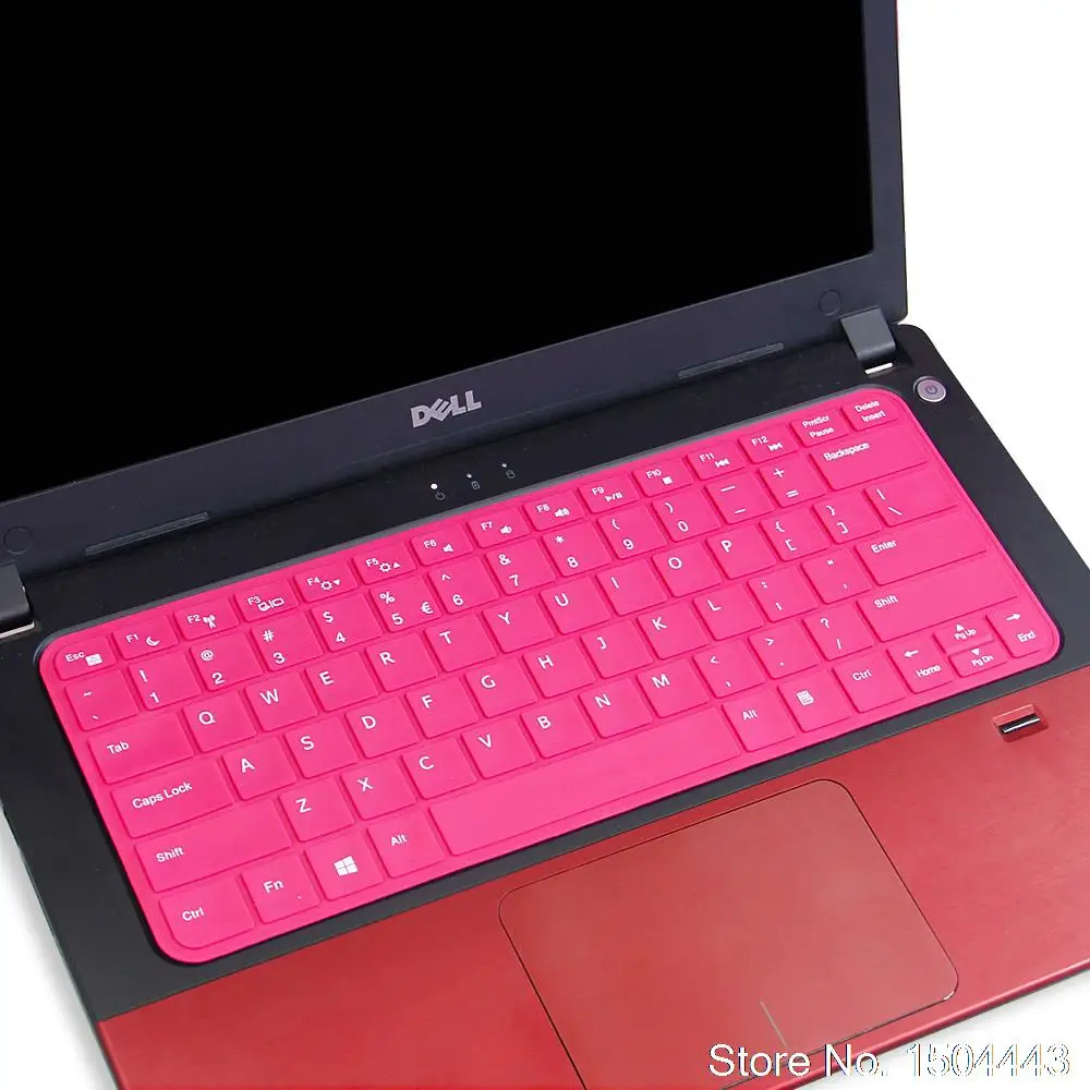 Силиконовый чехол для клавиатуры ноутбука DEll vostro 14 5000 v5460 v5470 v5480 2626 3459 14ZD 14ZR 3526 3528S