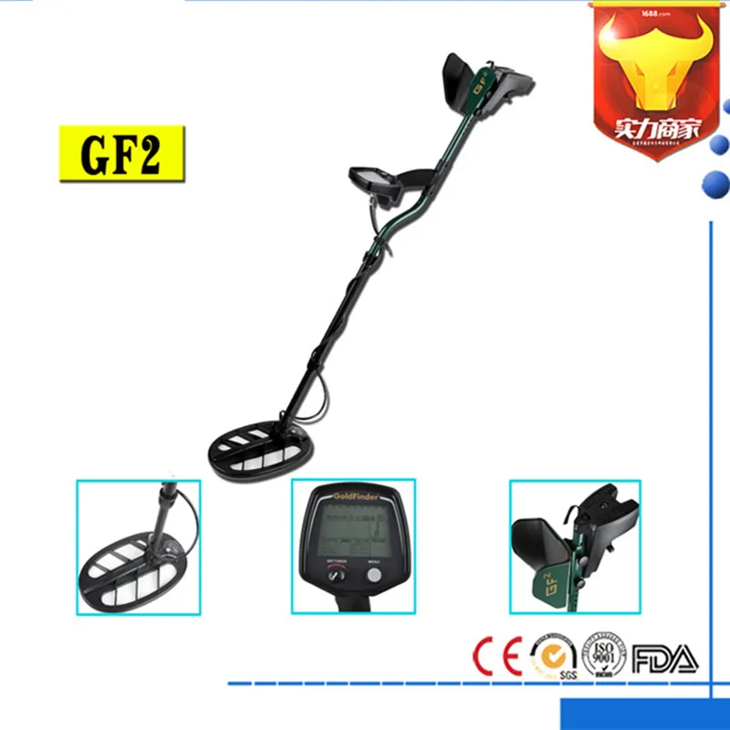 

gf2 metal detector Underground Treasure Search Hunter Gold Digger Kit Scanner Tester Finder headphones for all Metaldetector gem