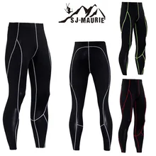 Мужские компрессионные быстросохнущие спортивные штаны для фитнеса, мужские панталоны для пробежек, тренировочные штаны Gimnasio Hombre