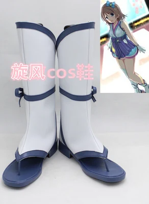 LoveLive!Sunshine!!Aqours Shoes Cosplay Halloween Party Boots Custom Made | Тематическая одежда и униформа
