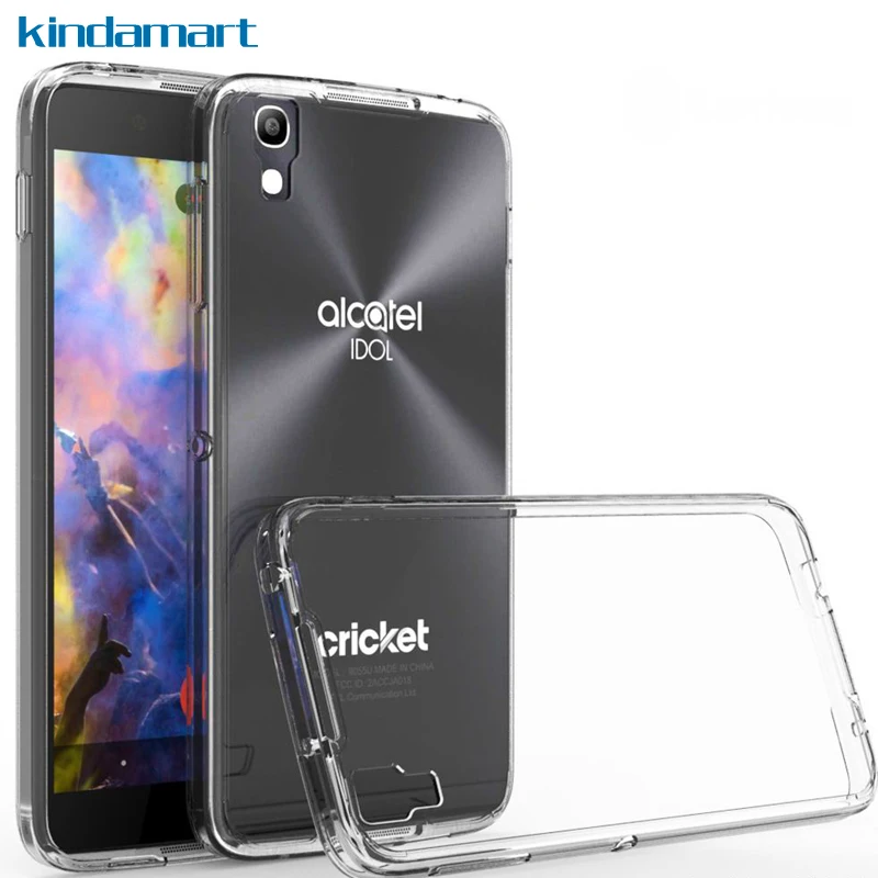 ハイブリッドタフクリアケース用アルカテルアイドル4ケースカバー用アルカテルアイドル4 6055 K電話ケース頑丈なtpuシリコンバンパー耐震 Case For Alcatel Case Forcase Shockproof Aliexpress