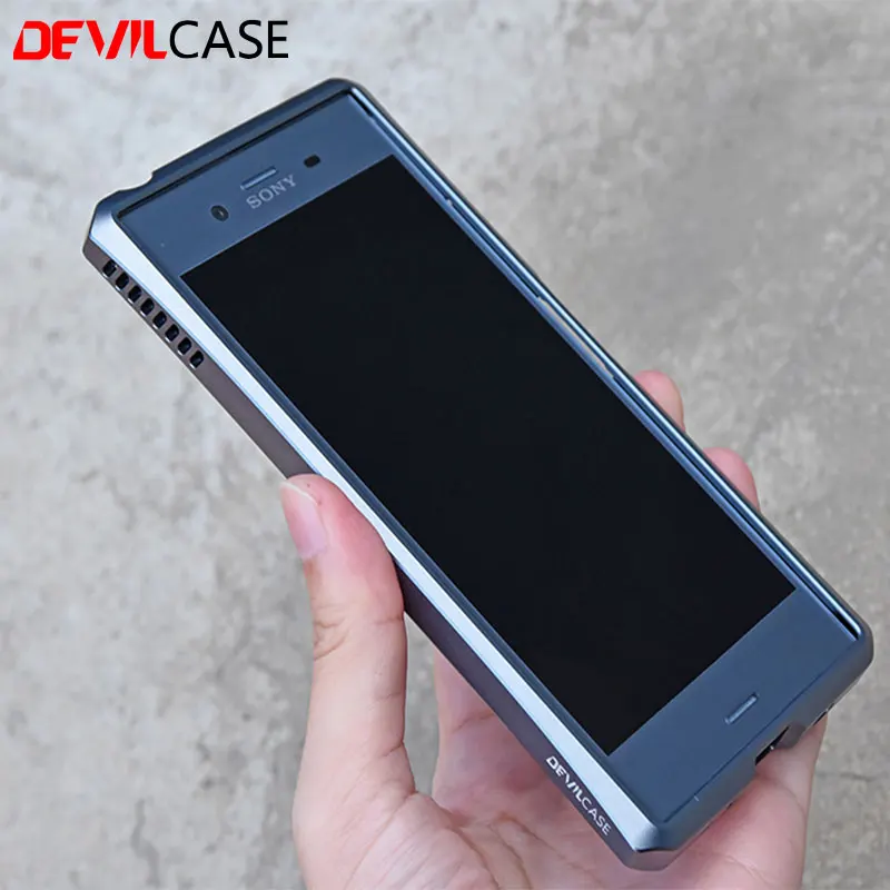 Чехол DEVIL для SONY XPERIA XZ1 5 2 дюймов алюминиевый бампер чехол | Мобильные телефоны и