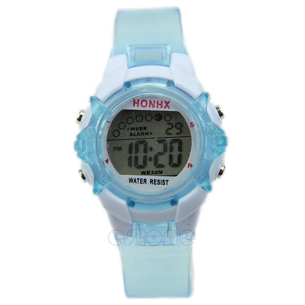 

Waterproof Multifunction Sport Electronic Digital Wrist Watch For Child Boy Girl