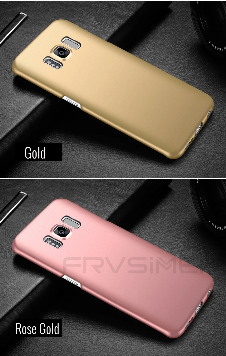 FRVSIMEM жесткий Пластик чехол для samsung Galaxy S4 S5 S6 S7 край S8 плюс A3 A5 A7 J1 J2 J3 J5 J7 Prime чехол PC чехол s