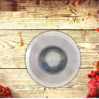 

3W LED underground light,12-24V 304 stainless steel input IP68 led embedded lamp ,inground underwater light,stair corner lamp