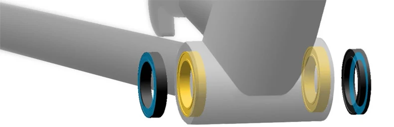 bolas rolamentos, ABEC-3 6805N RS, BB51, BB86, 25x37x6mm, 1 Pc