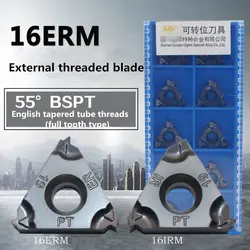 10 шт. 16ERM 14BSPT GM3225 55 ° BSPT английские конические трубки внешние нити (полный тип зуба)