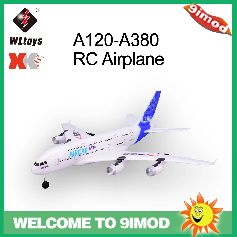 xk a120 airbus a380 3ch 2.4 ghz