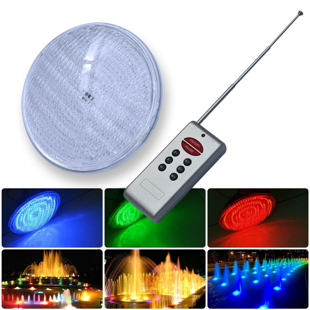 Hot sale! Led pond lights underwater 40W RGB PAR56 12V Swimming Pool Light led pool lights