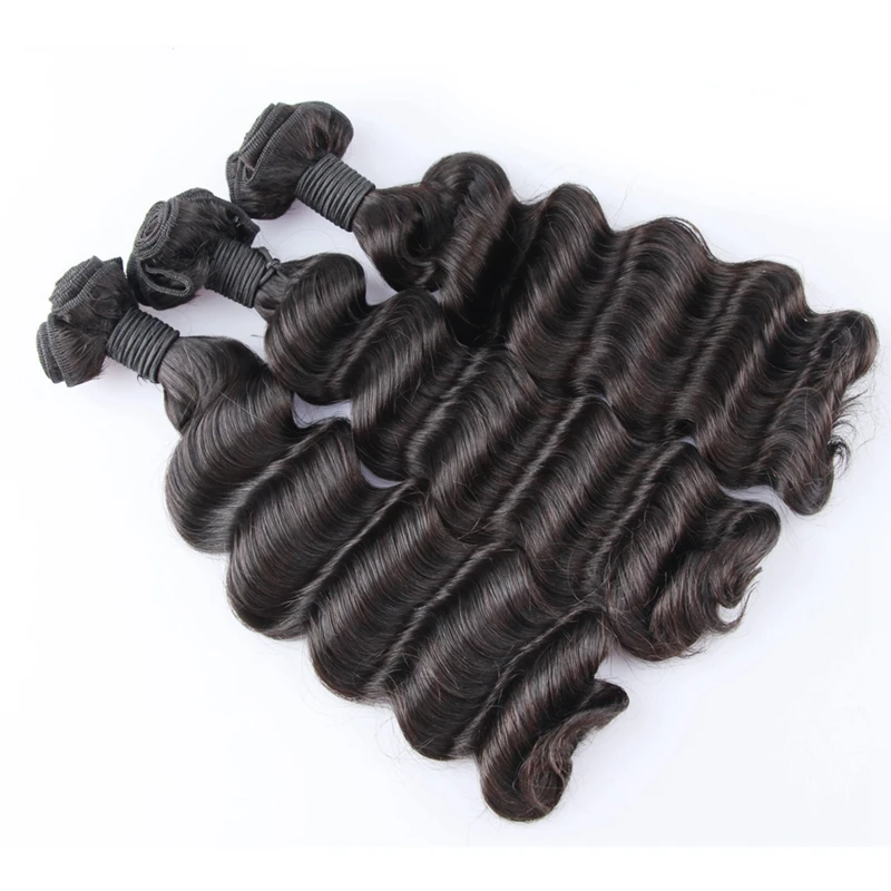 Hot Beauty Hair brazilian hair weave bundles funmi double drawn remy human hair ocean wave curly bundles  (5)