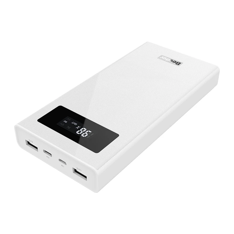 Besiter power Bank 20000 мАч Зарядное устройство для мобильных телефонов внешний аккумулятор Двойной вход и выход интерфейс для Xiaomi