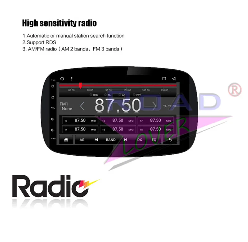 double din For Benz Smart 2016