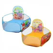 Pop up шестиугольник в горошек Детские бальные игровой бассейн палатка Carry Tote игрушка леверт челнока