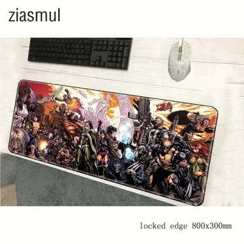 

X-Men mouse pad HD print 800x300x3mm pad to mouse computer mousepad gaming padmouse gamer to High quality keyboard mouse mats