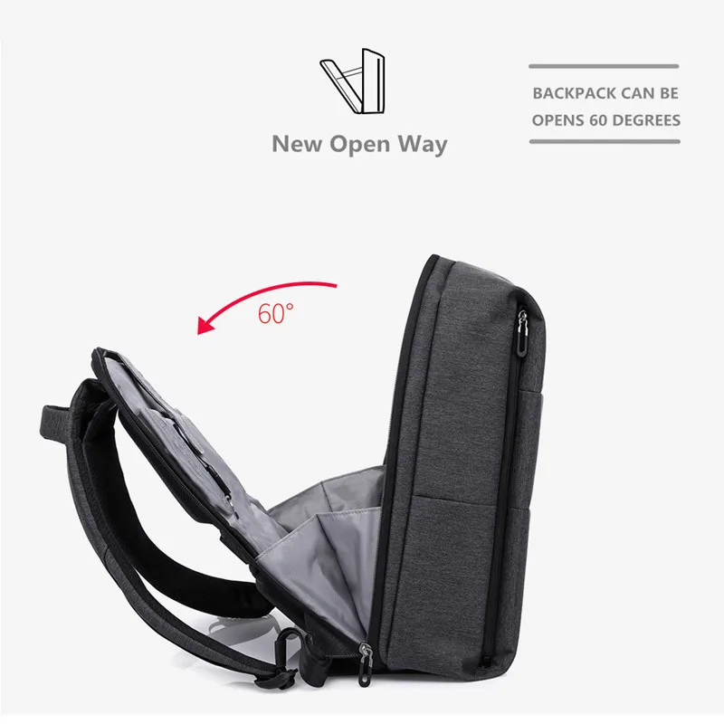 

Backpacks New Men Backpack 15.6 inches Laptop Backpack Large Capacity student Backpack Fashion Style School Bags Waterproof