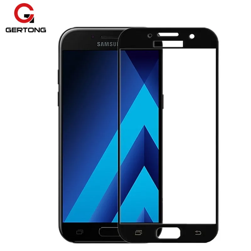 

GerTong Full Cover Tempered Glass for Samsung Galaxy J5 2016 S7 S6 J2 J3 J7 Prime for Galaxy A3 A5 A7 2017 Screen Protector Film